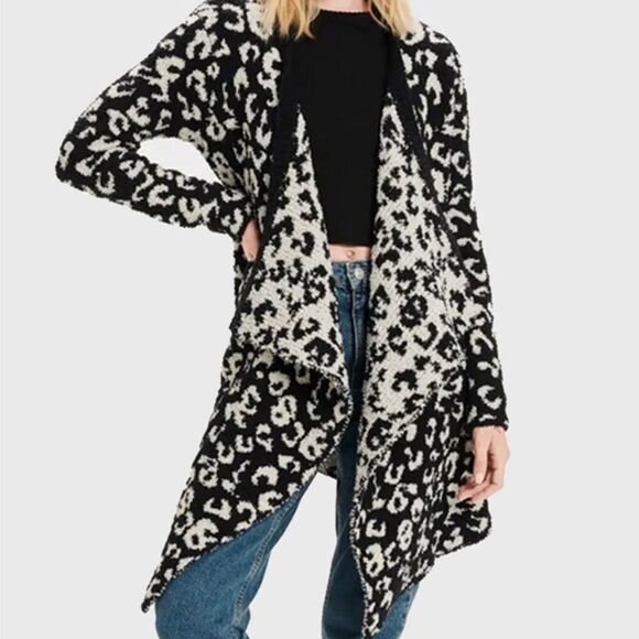 NWT UGG Phoebe Fluffy Sweater Wrap Cardigan - Picture 1 of 8